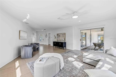 Discover easy Florida living in this updated 3-bed, 2-bath home on Sara Bay Country Club in Florida - for sale on GolfHomes.com, golf home, golf lot