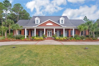 Traditional brick home with white columns, plantation shutters on Pine Forest Country Club in Georgia - for sale on GolfHomes.com, golf home, golf lot