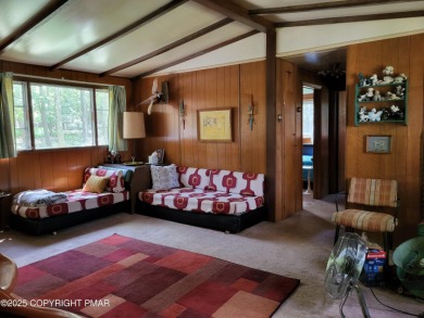 Retro Ranch Retreat in Lake Harmony ''Step Back in Time'' --just on Split Rock Resort and Country Club in Pennsylvania - for sale on GolfHomes.com, golf home, golf lot