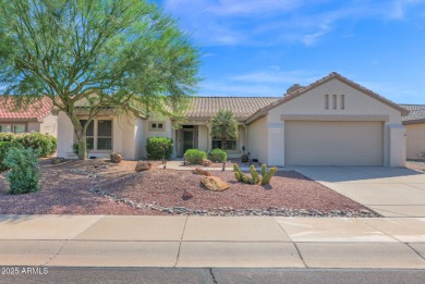 Enjoy resort-style living in this charming 2 bed/2 ba plus den on Desert Springs Golf Course in Arizona - for sale on GolfHomes.com, golf home, golf lot