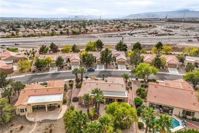 This Summerlin single family home in Sun City boasts an on Highland Falls Golf Club in Nevada - for sale on GolfHomes.com, golf home, golf lot