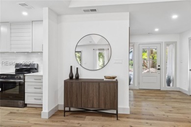 Exquisitely reimagined, this three bedroom, three and a half on Bear Creek Golf Course and Club in South Carolina - for sale on GolfHomes.com, golf home, golf lot