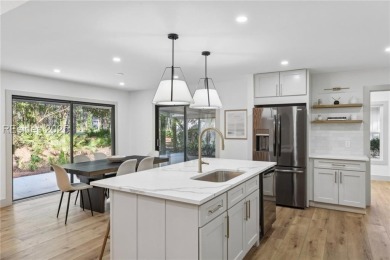 Exquisitely reimagined, this three bedroom, three and a half on Bear Creek Golf Course and Club in South Carolina - for sale on GolfHomes.com, golf home, golf lot