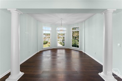 Beautifully updated & private retreat overlooking the 18th hole on Southbridge Golf Club in Georgia - for sale on GolfHomes.com, golf home, golf lot