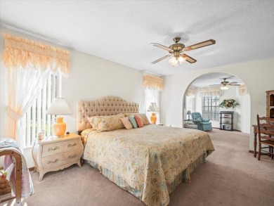 This 1990 Alexander Boca Grande Deluxe pool home is located on on Glen Lakes Country Club in Florida - for sale on GolfHomes.com, golf home, golf lot