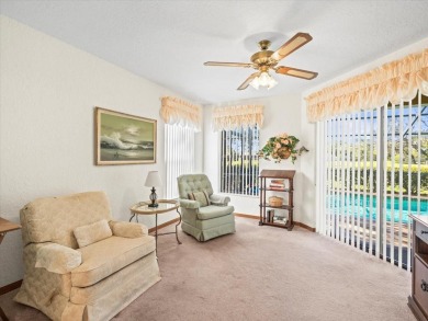 This 1990 Alexander Boca Grande Deluxe pool home is located on on Glen Lakes Country Club in Florida - for sale on GolfHomes.com, golf home, golf lot