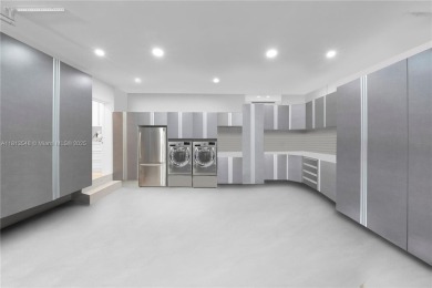 Casa Delfin is a move-in ready dream home, currently configured on Deering Bay Yacht and Country Club in Florida - for sale on GolfHomes.com, golf home, golf lot