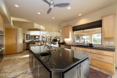 Situated on the 14th Fairway of Ancala Country Club, this home on Ancala Country Club in Arizona - for sale on GolfHomes.com, golf home, golf lot