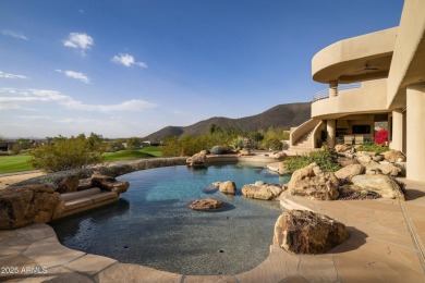 Situated on the 14th Fairway of Ancala Country Club, this home on Ancala Country Club in Arizona - for sale on GolfHomes.com, golf home, golf lot