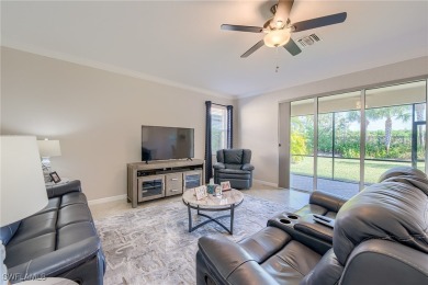 Upon entering the home, one is immediately struck by the on Pelican Preserve Golf Club in Florida - for sale on GolfHomes.com, golf home, golf lot