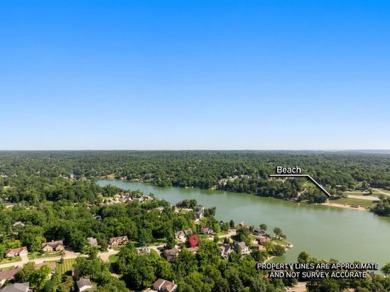 Have you always wanted a lake home? This beautiful brick 2-story on Hidden Valley Golf Club in Indiana - for sale on GolfHomes.com, golf home, golf lot