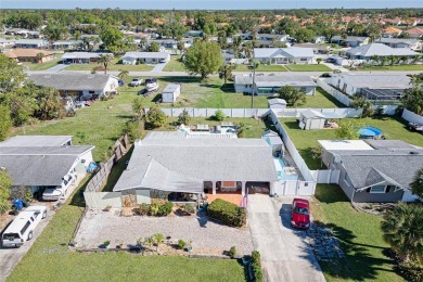 This 2 Bedroom, 2 Bath + Air-Conditioned BONUS Room POOL HOME on Venice East Golf Club in Florida - for sale on GolfHomes.com, golf home, golf lot