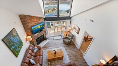 Come see the BIG lake views from this 3 bedroom, 3 bathroom on The Club At Old Kinderhook in Missouri - for sale on GolfHomes.com, golf home, golf lot