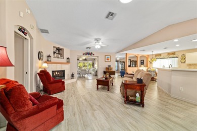 Located in SummerGlen, Ocala, this 2-bedroom, 2-bath home spans on Summerglen Country Club in Florida - for sale on GolfHomes.com, golf home, golf lot