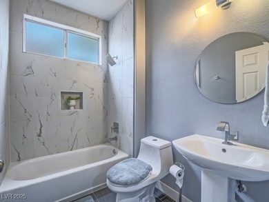 Experience elevated living in this exquisitely renovated Sun on Desert Willow Golf Course in Nevada - for sale on GolfHomes.com, golf home, golf lot