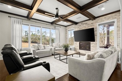 Set on a 1-acre lot amidst lush conservation areas, this on Echelon Golf Club in Georgia - for sale on GolfHomes.com, golf home, golf lot
