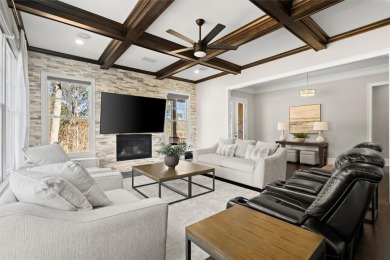 Set on a 1-acre lot amidst lush conservation areas, this on Echelon Golf Club in Georgia - for sale on GolfHomes.com, golf home, golf lot