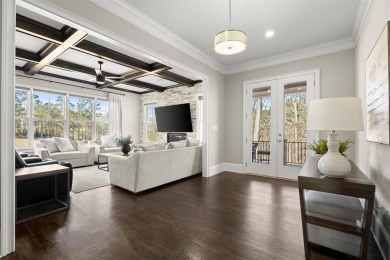 Set on a 1-acre lot amidst lush conservation areas, this on Echelon Golf Club in Georgia - for sale on GolfHomes.com, golf home, golf lot