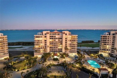 Be whisked to the 9th floor for fantastic views of Sarasota on Links on Longboat Golf Club in Florida - for sale on GolfHomes.com, golf home, golf lot