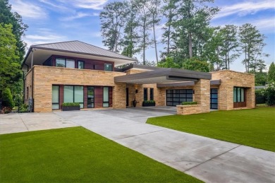 Stunning ultra modern contemporary home in the heart of Chastain on North Fulton Golf Course in Georgia - for sale on GolfHomes.com, golf home, golf lot