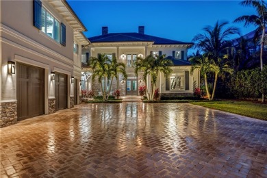 Gated West Indies inspired 5 BD, 2 story smart home with 5.4 BA on Moorings Golf Club in Florida - for sale on GolfHomes.com, golf home, golf lot