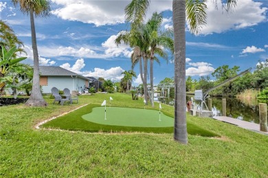 NEVER FLOODED! WOW-FACTOR WATERFRONT! Whole house luxury on Rotonda Golf and Country Club - Long Marsh  in Florida - for sale on GolfHomes.com, golf home, golf lot
