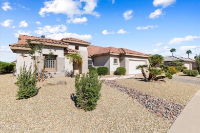 The lovely Stonecrest onthe 7th green of  Granite Falls North is on Sun City Grand Golf Couse and Club in Arizona - for sale on GolfHomes.com, golf home, golf lot
