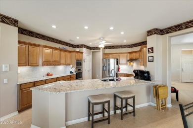 The lovely Stonecrest onthe 7th green of  Granite Falls North is on Sun City Grand Golf Couse and Club in Arizona - for sale on GolfHomes.com, golf home, golf lot