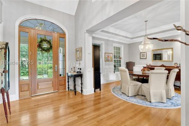Welcome to a bright and inviting Lowcountry-style home in the on Long Cove Club in South Carolina - for sale on GolfHomes.com, golf home, golf lot