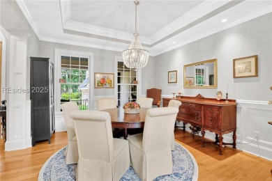 Welcome to a bright and inviting Lowcountry-style home in the on Long Cove Club in South Carolina - for sale on GolfHomes.com, golf home, golf lot