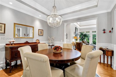Welcome to a bright and inviting Lowcountry-style home in the on Long Cove Club in South Carolina - for sale on GolfHomes.com, golf home, golf lot