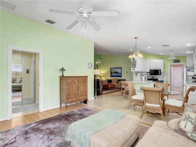 Step into this meticulous & furnished Capri model with 2 on Palmira Golf and Country Club in Florida - for sale on GolfHomes.com, golf home, golf lot