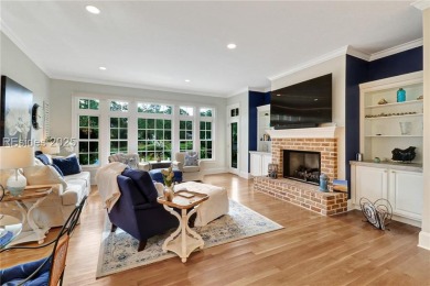 Welcome to a bright and inviting Lowcountry-style home in the on Long Cove Club in South Carolina - for sale on GolfHomes.com, golf home, golf lot