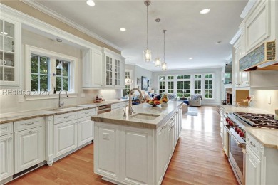 Welcome to a bright and inviting Lowcountry-style home in the on Long Cove Club in South Carolina - for sale on GolfHomes.com, golf home, golf lot