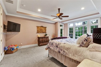 Welcome to a bright and inviting Lowcountry-style home in the on Long Cove Club in South Carolina - for sale on GolfHomes.com, golf home, golf lot