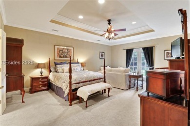 Welcome to a bright and inviting Lowcountry-style home in the on Long Cove Club in South Carolina - for sale on GolfHomes.com, golf home, golf lot