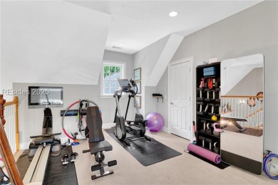 Welcome to a bright and inviting Lowcountry-style home in the on Long Cove Club in South Carolina - for sale on GolfHomes.com, golf home, golf lot