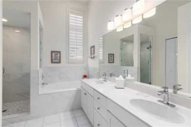 Rarely available, this lovely coach home has 3 bedrooms, and 3 on Bonita Bay West in Florida - for sale on GolfHomes.com, golf home, golf lot