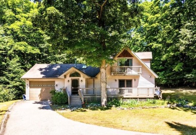 Enjoy Northern Michigan living in this spacious Chalet style on Schuss Mountain Golf Club in Michigan - for sale on GolfHomes.com, golf home, golf lot