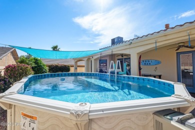 This stunning golf course area home is tucked in a quiet on London Bridge Golf Course in Arizona - for sale on GolfHomes.com, golf home, golf lot