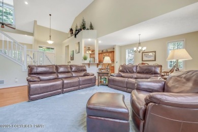 A golfer's paradise!  A striking Pinecrest contemporary with a on Pinecrest Lake Golf and Country Club in Pennsylvania - for sale on GolfHomes.com, golf home, golf lot
