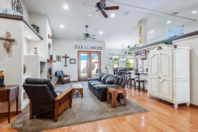 This stunning golf course area home is tucked in a quiet on London Bridge Golf Course in Arizona - for sale on GolfHomes.com, golf home, golf lot