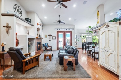 This stunning golf course area home is tucked in a quiet on London Bridge Golf Course in Arizona - for sale on GolfHomes.com, golf home, golf lot
