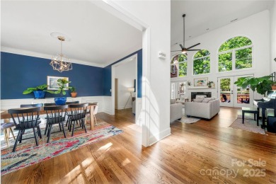 Nestled in the Providence Country Club community, this 1.5-story on The Club At Longview in North Carolina - for sale on GolfHomes.com, golf home, golf lot