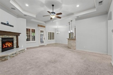 Welcome to this stunning brick and stone home located in the on Pecan Plantation Country Club in Texas - for sale on GolfHomes.com, golf home, golf lot