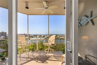 MANATEE BAY 7TH FLOOR CONDO WITH GULF & BAY VIEWS! Waterside at on Fort Myers Beach and Golf Club in Florida - for sale on GolfHomes.com, golf home, golf lot
