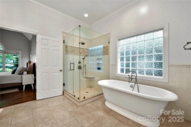Nestled in the Providence Country Club community, this 1.5-story on The Club At Longview in North Carolina - for sale on GolfHomes.com, golf home, golf lot