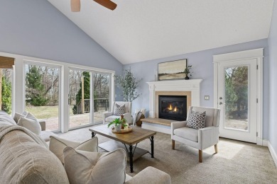 This classic farmhouse has been thoughtfully updated, blending on Red Oak Golf Course in Minnesota - for sale on GolfHomes.com, golf home, golf lot