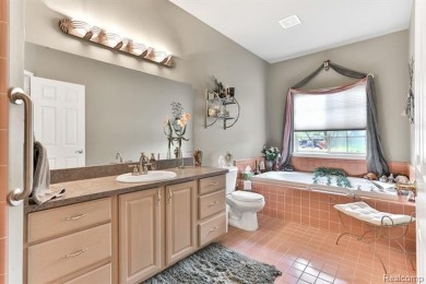 Situated on a prime lot in the exclusive Orchards Golf Course on The Orchards Golf Club in Michigan - for sale on GolfHomes.com, golf home, golf lot