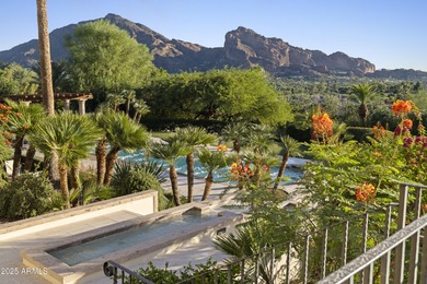 WITH VIEWS of FULL CAMELBACK MOUNTAIN, DRAMATIC PHX CITY LIGHTS on Paradise Valley Country Club in Arizona - for sale on GolfHomes.com, golf home, golf lot
